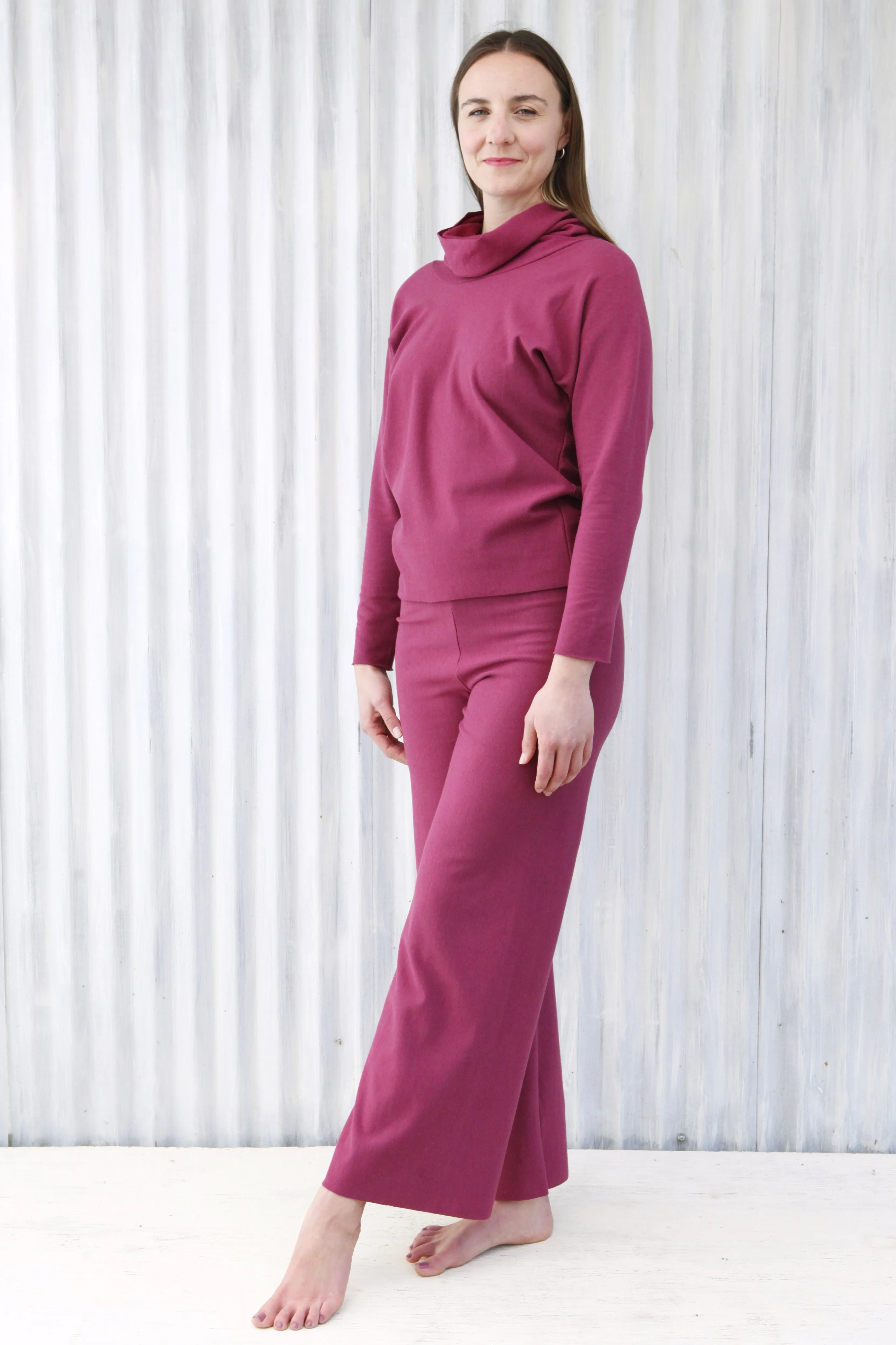Boysenberry Luxury Lounge Top