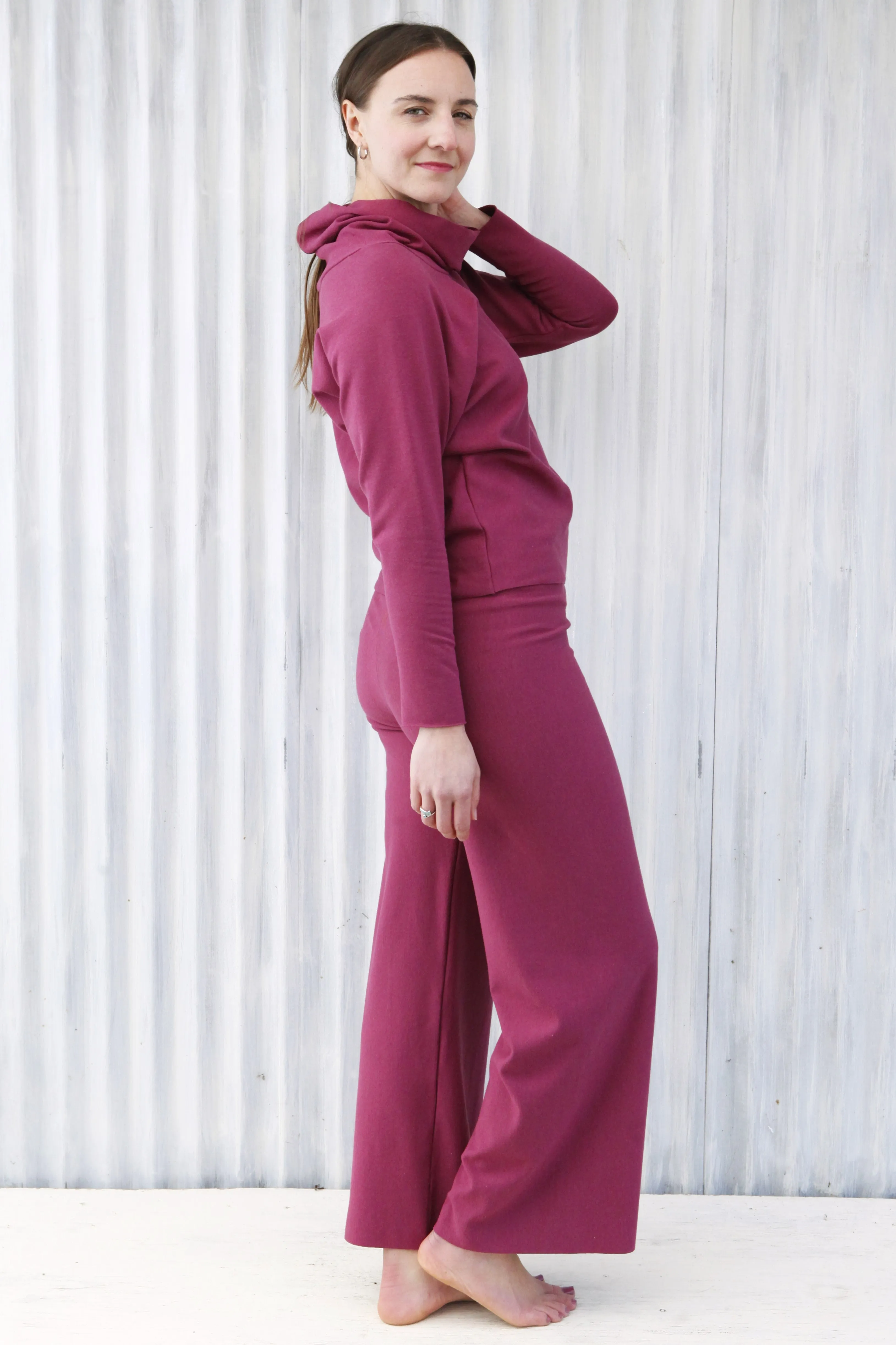 Boysenberry Luxury Lounge Top