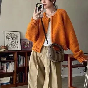 Cozy Knit Cardigan  Style that speaks comfort and confidence.