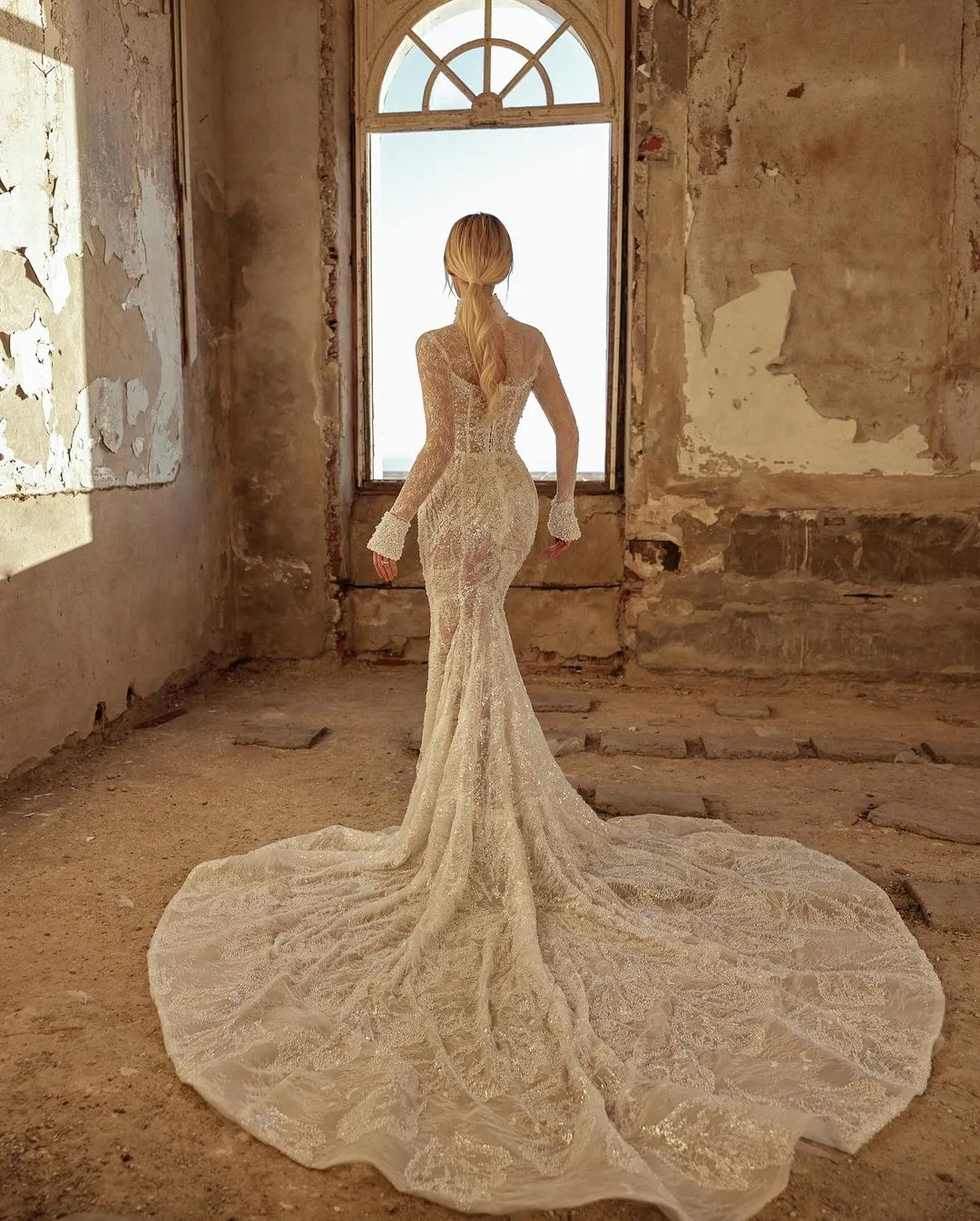 Ekia Luxury White Wedding Dress