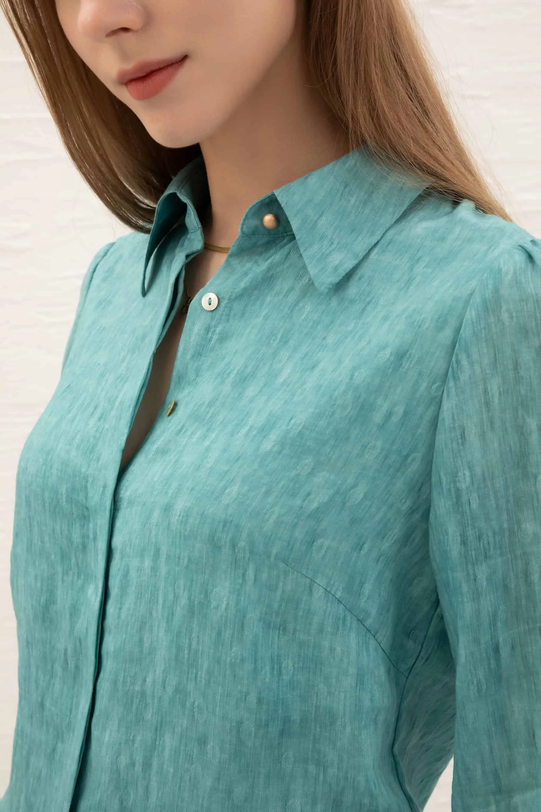 GDS Scarlette Blouse | Nile Blue