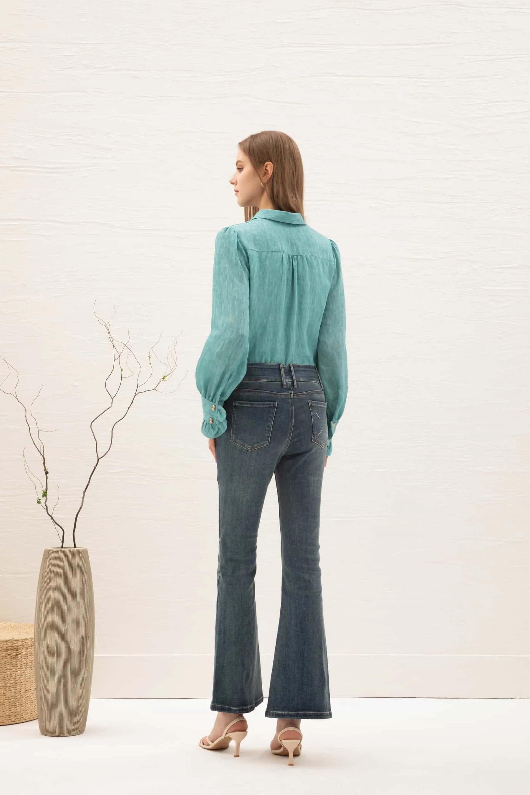 GDS Scarlette Blouse | Nile Blue