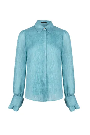 GDS Scarlette Blouse | Nile Blue