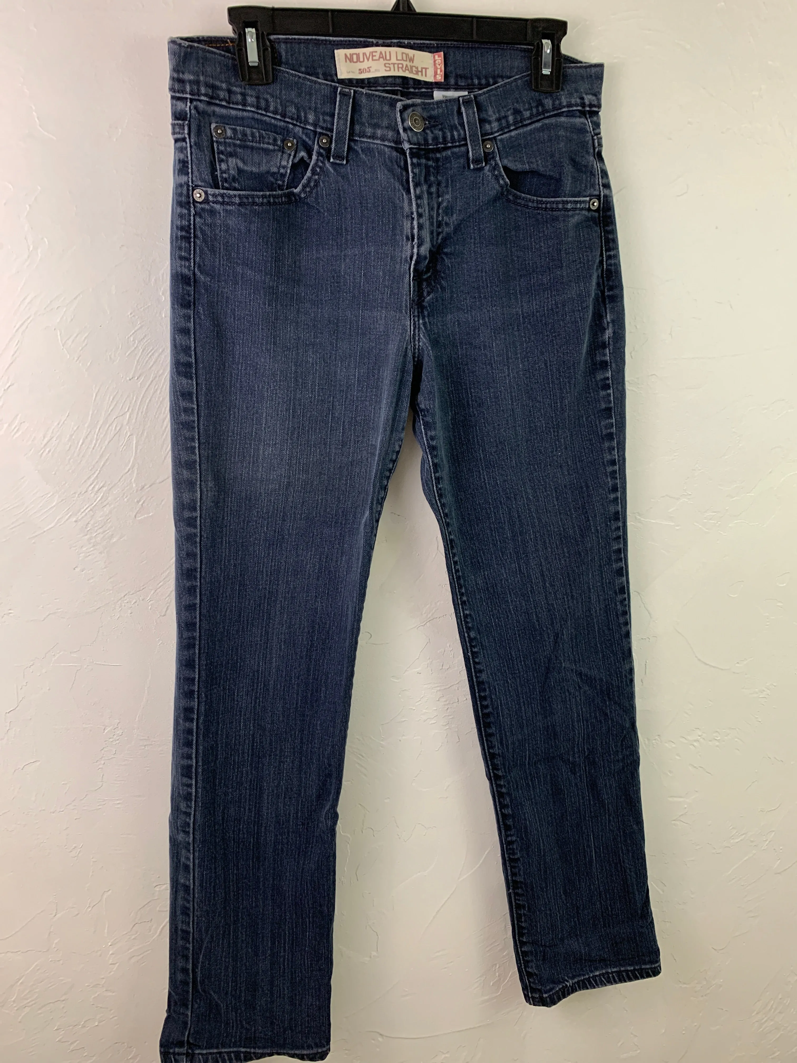 Levi 505 dark wash jeans