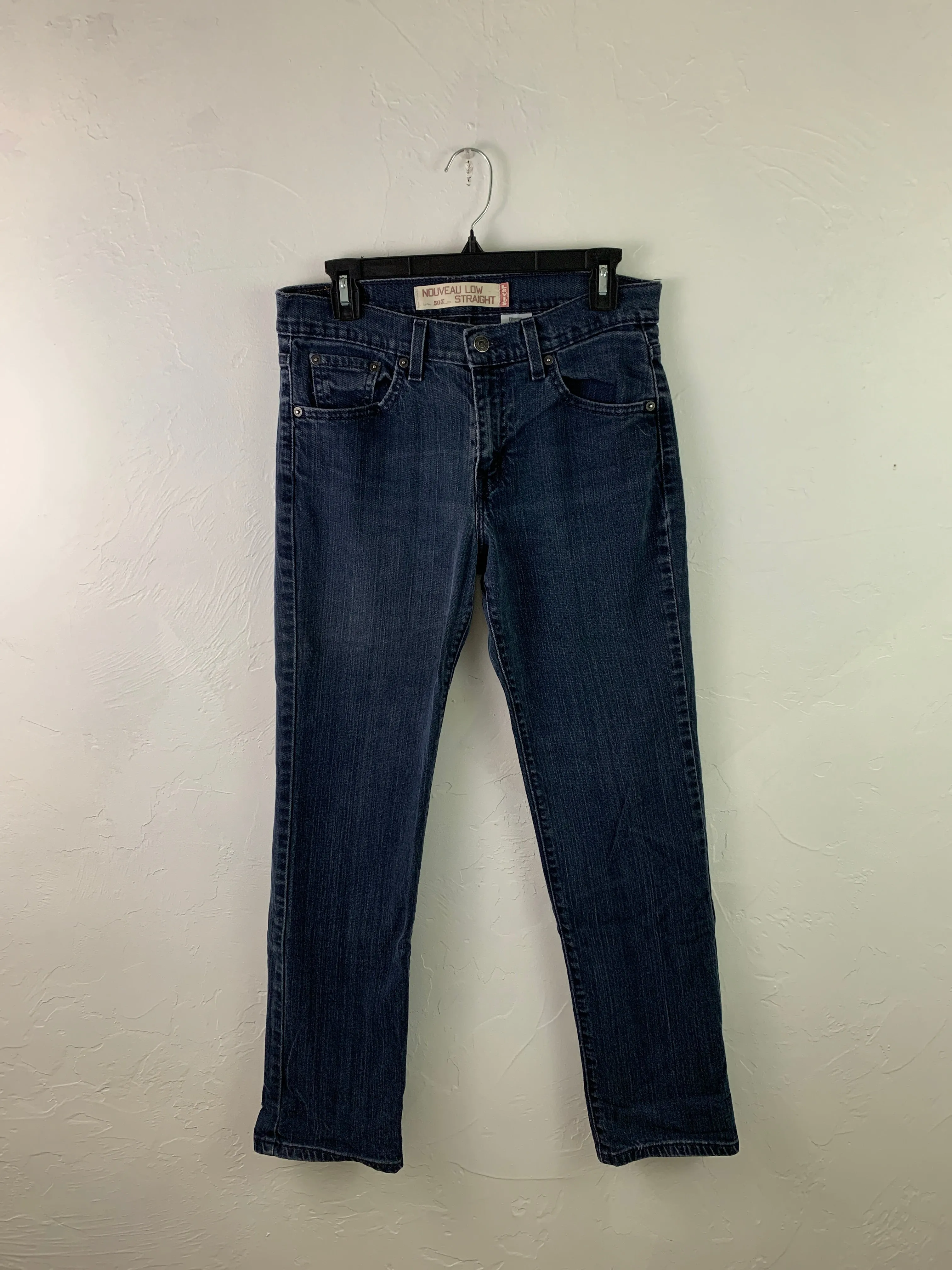 Levi 505 dark wash jeans
