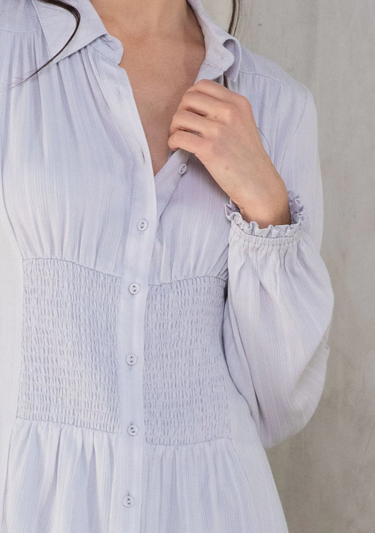 Quixote Smocked Shirt