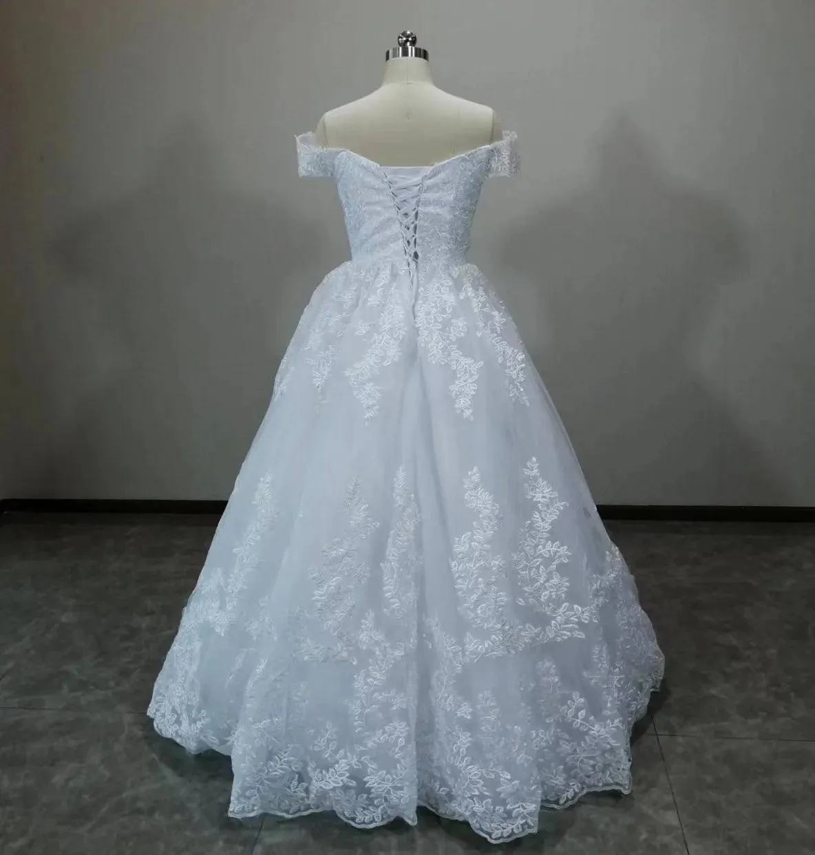 Sweetheart Off Shoulder Bridal Gown